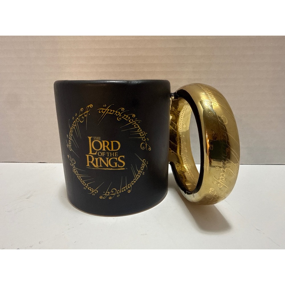 Paladone Lord of the Rings The One Ring Gold Handle Matte Black Rare Deadstock